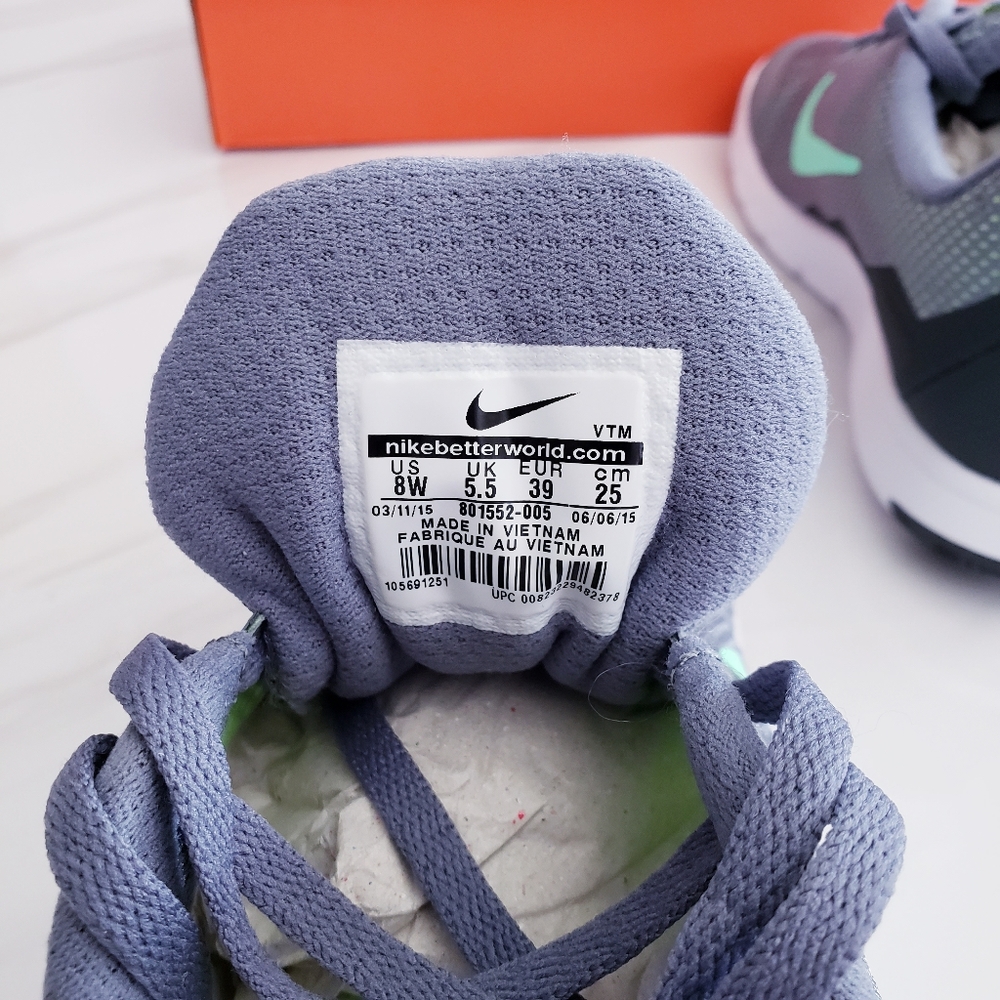 Nike Flex Experience RN 4 Wide Running Gray Shoes - Picture 13 of 14